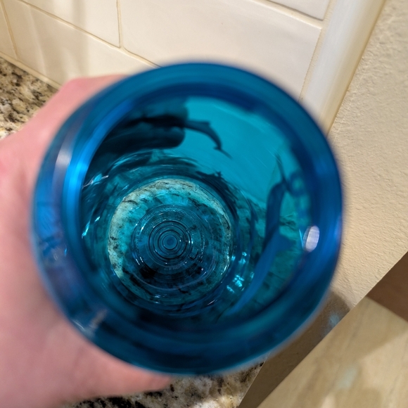 Sea World 2011 Cool Gear Water Bottle Busch Gardens Florida Blue BPA Free EUC - Picture 5 of 6